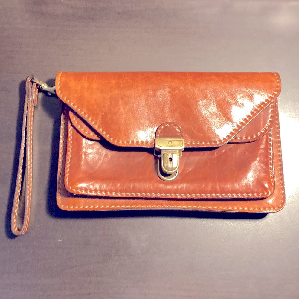 Men’s Italian Leather Clutch Bag